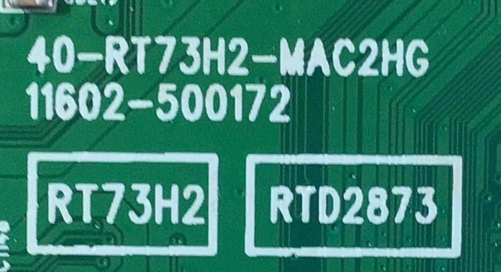 MAIN PARA SMART TV TCL QLED 4K RESOLUCION ( 3840x2160 ) UHD CON HDR / NUMERO DE PARTE 08-RT73014-MA200AA / 40-RT73H2-MAC2HG / 08-RT73014-MA300AA / V8-RT73K01-LF / PANEL LVU750NDJL / DISPLAY ST7461D01-B / MODELO 75S535 - Imagen 3